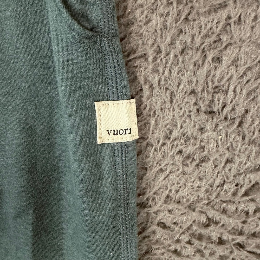 Vuori Womens Performance Joggers Heathered Sage Green Activewear Pants Small - Picture 2 of 9